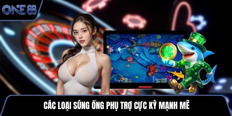 Các loại súng ống phụ trợ cực kỳ mạnh mẽ