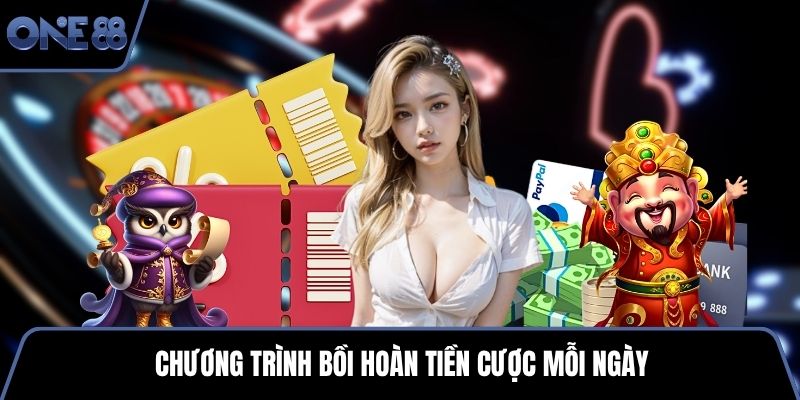 Chương trình bồi hoàn tiền cược mỗi ngày
