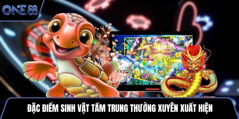 Đặc điểm sinh vật tầm trung thường xuyên xuất hiện