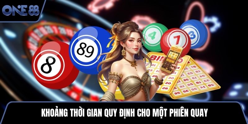 Khoảng thời gian quy định cho một phiên quay