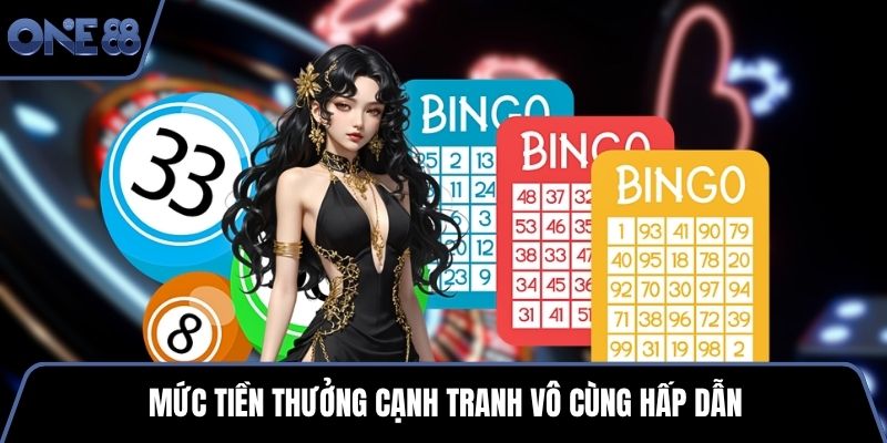Mức tiền thưởng cạnh tranh vô cùng hấp dẫn