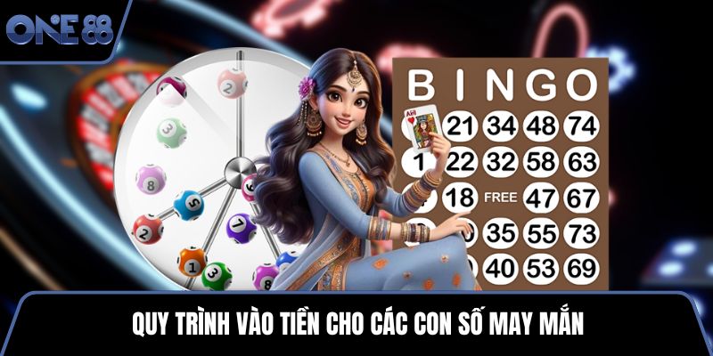 Quy trình vào tiền cho các con số may mắn