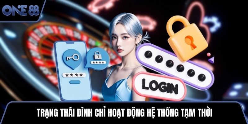 Trạng thái đình chỉ hoạt động hệ thống tạm thời