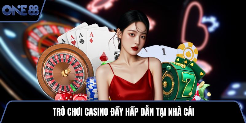 Casino Live và các sảnh trò chơi tại One88